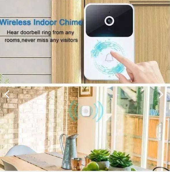 Timbre Cámara Wifi De Seguridad Con Video con App  Top ventas-4