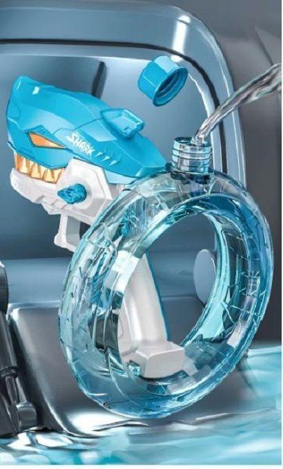 Pistola De Agua Shark Juguete Nueva-4