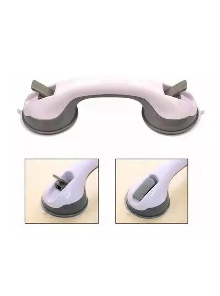 Manilla de apoyo para baño con fijación a presión ABS 28 × 9 × 7 cm-2