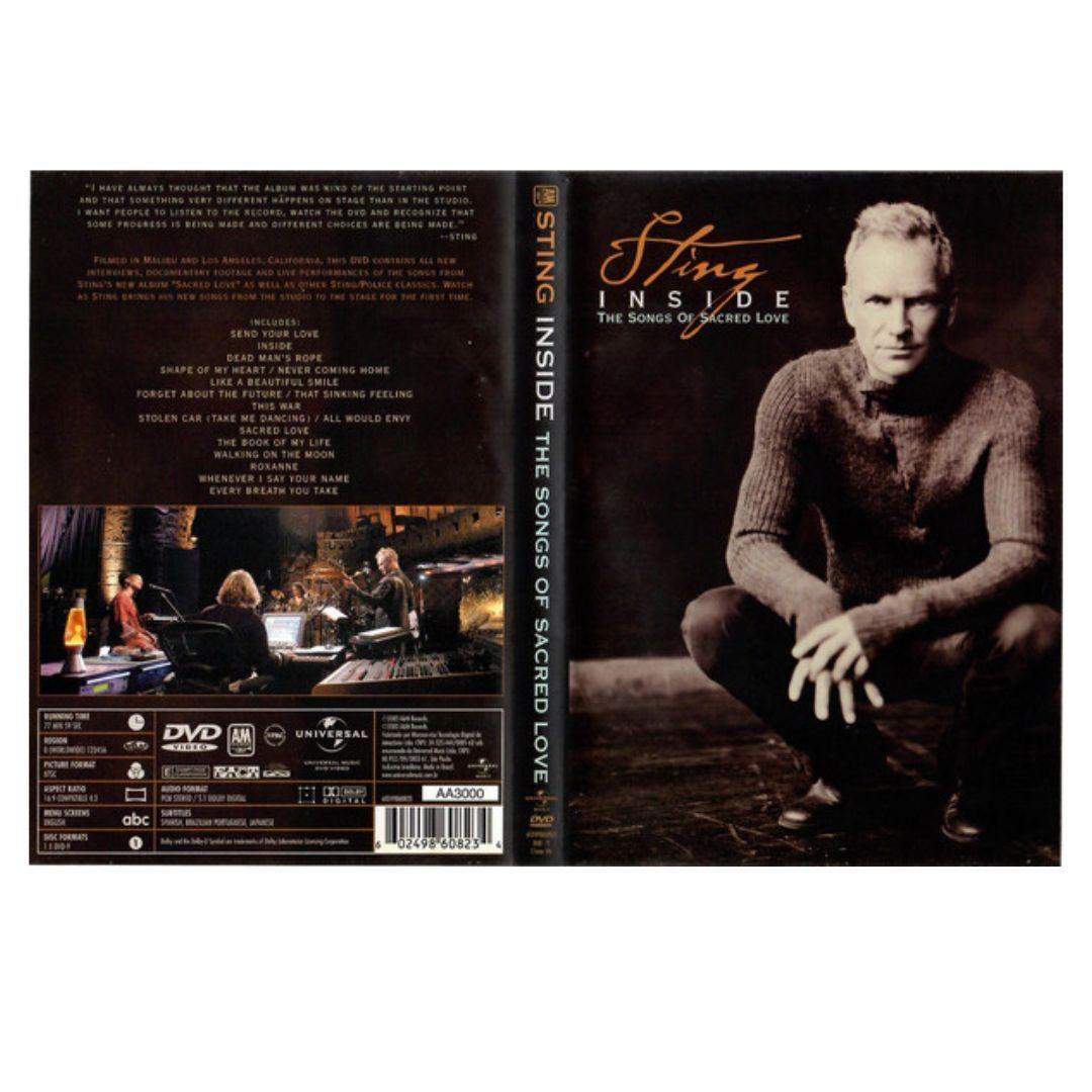 STING - INSIDE THE SONGS OF SACRED LOVE (DVD)-3