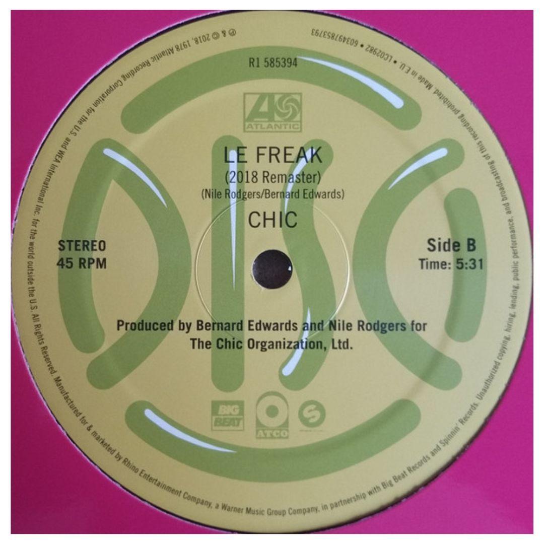 CHIC - LE FREAK (12 MAXI SINGLE)-3