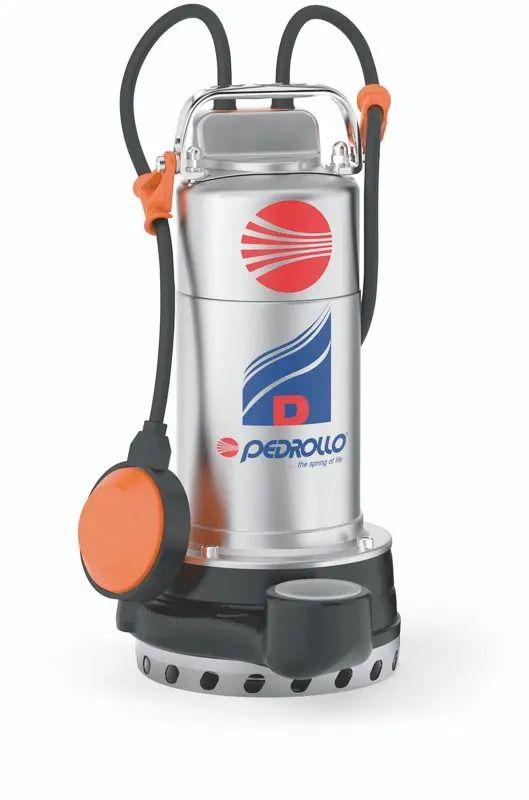 Bomba Sumergible Aguas Sucias Dm8 0,85HP 220V pedrollo-0