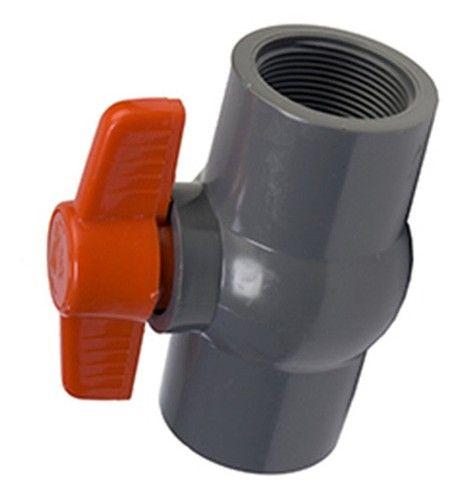 Válvula de Bola Pvc 1" 32 mm Compacta Hilo  Flowmak-2