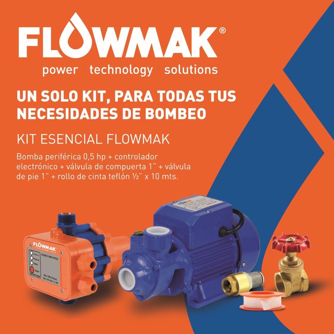 Kit Bomba Periférica 0,5 HP y Controlador Electrónico-3