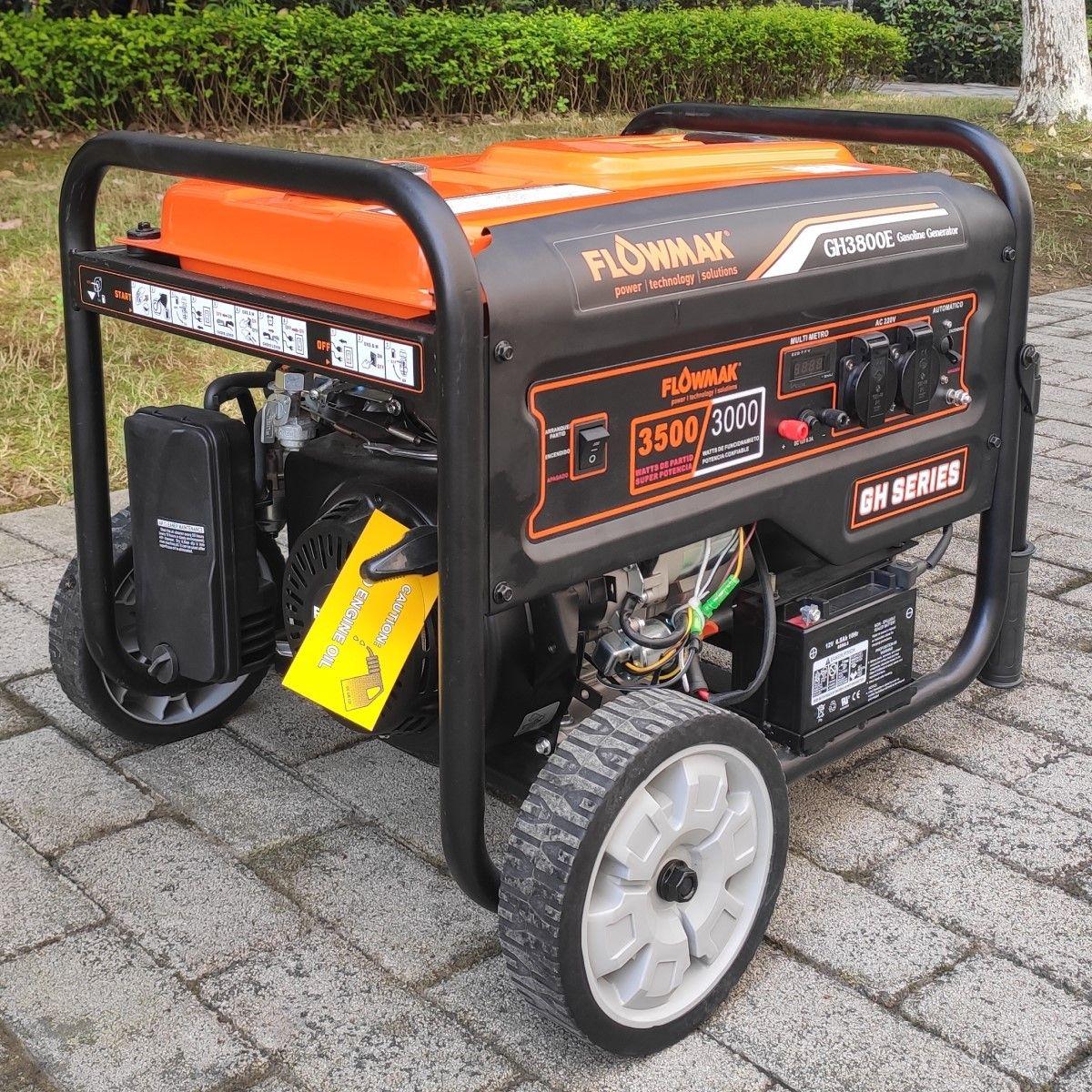 Generador Electrico 3300w A Gasolina Gh3800e 220v-1