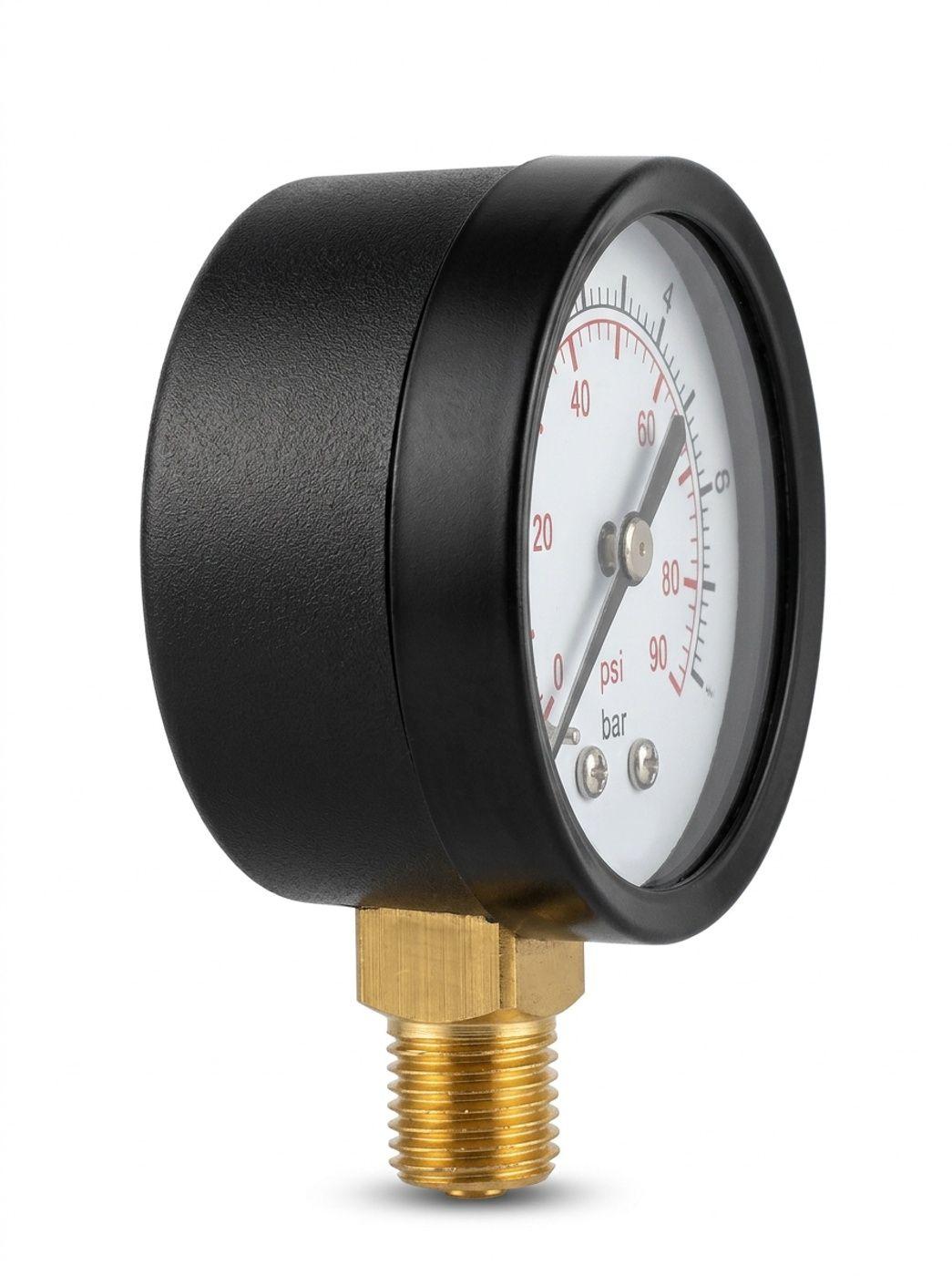 Manómetro Glicerina 0-6Bar 65mm Flowmak-1