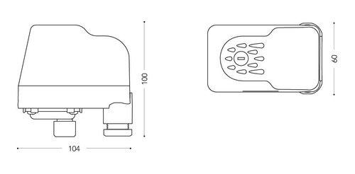 Presostato Italtecnica Pm5  1-5bar 220v-3