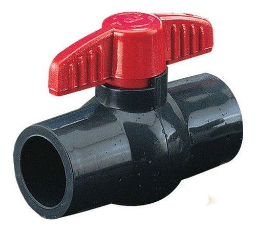 Válvula de Bola Pvc 1-1/4" 40 mm Compacta Hilo  Ld-2