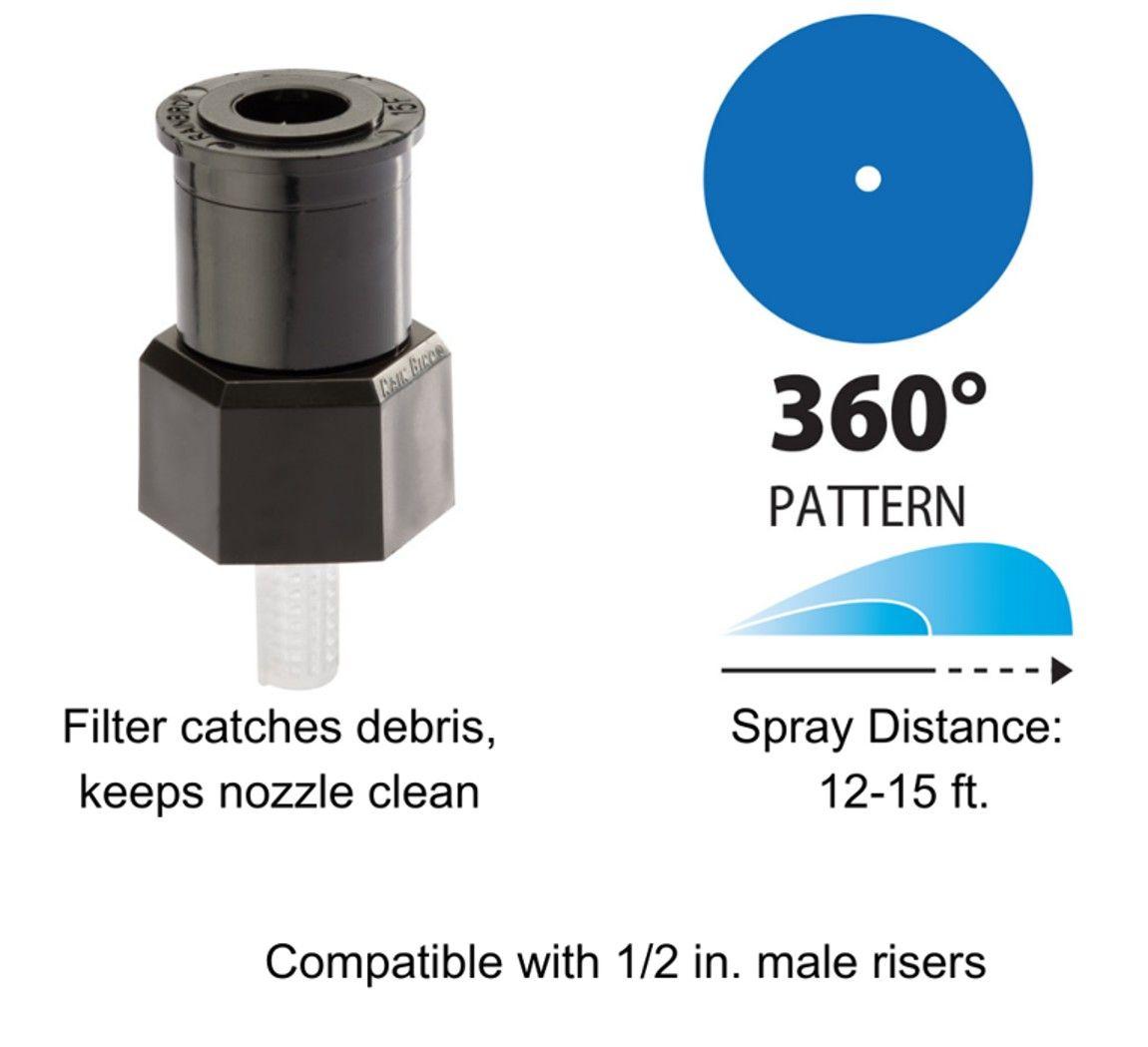 Adaptador + Boquilla 360° A17F 4,6Mts Rain Bird-2