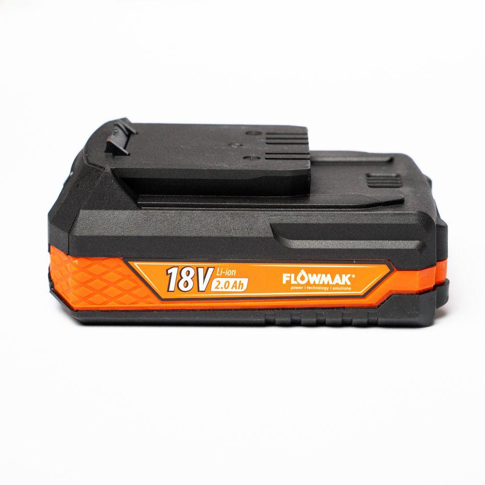 Batería Recargable 18volt 2ah Ion Litio, Marca Flowmak-2