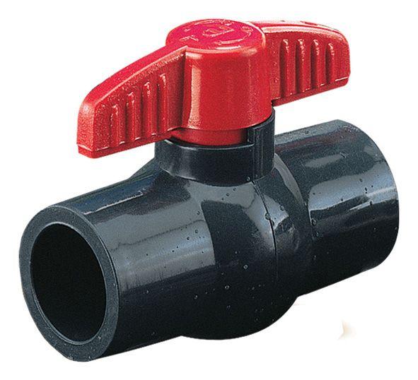 Válvula de Bola Pvc 3/4" 25 mm Compacta Cementar  Ld-2