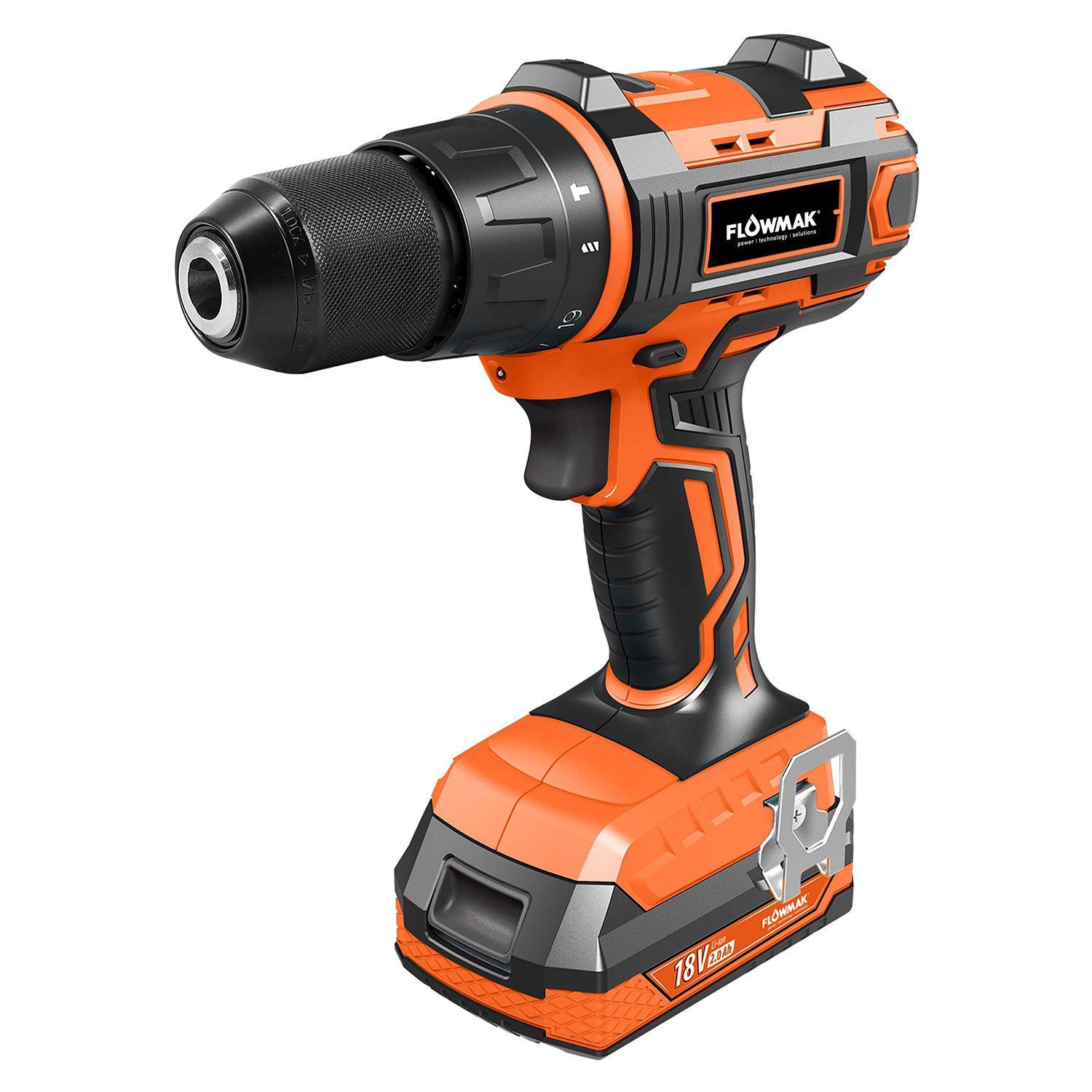 Kit Taladro 13mm Atornillador y Linterna 18v Esmeril extra-2