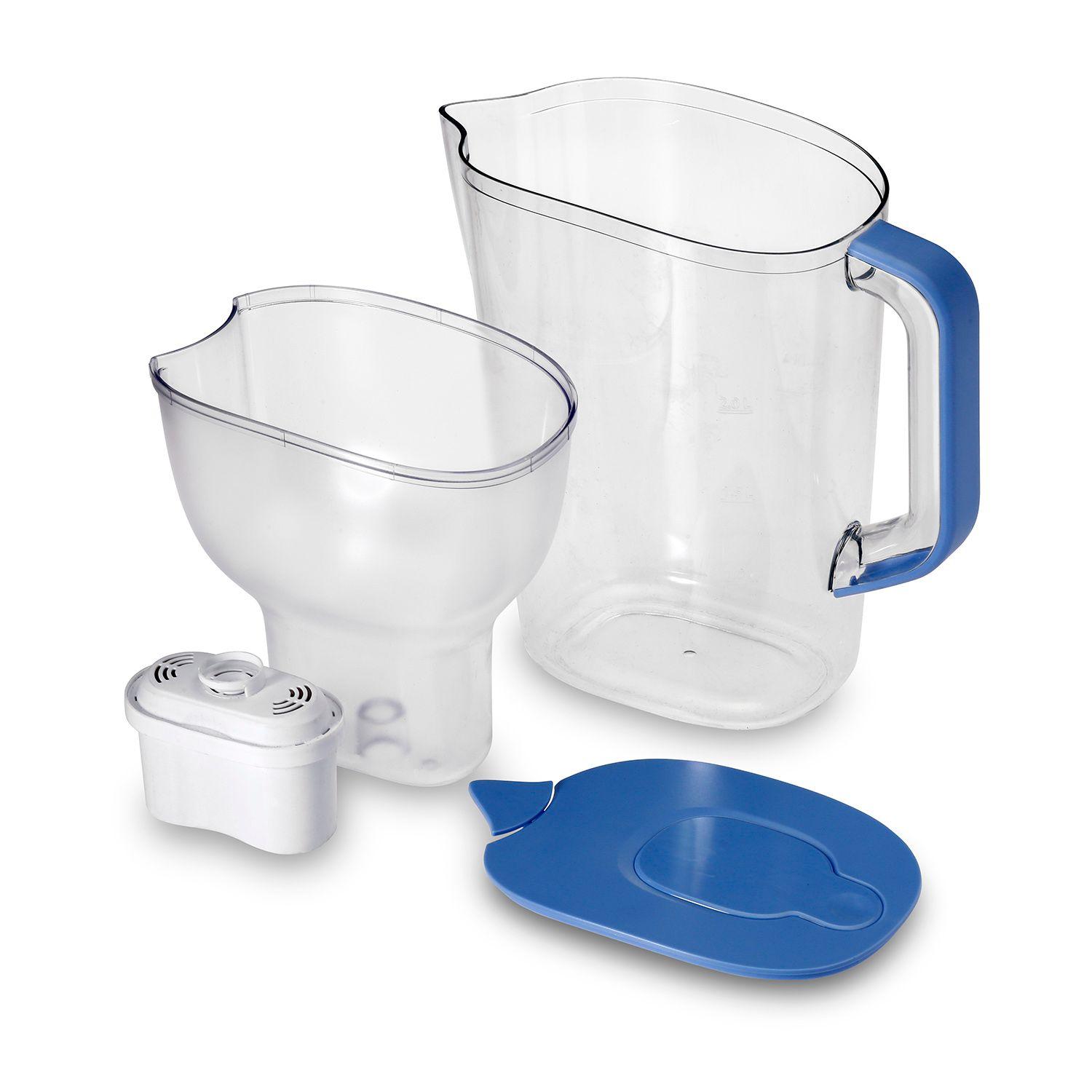 Jarro Purificador De Agua 3,5 Ltrs+ Filtro Adicional Flowmak-3
