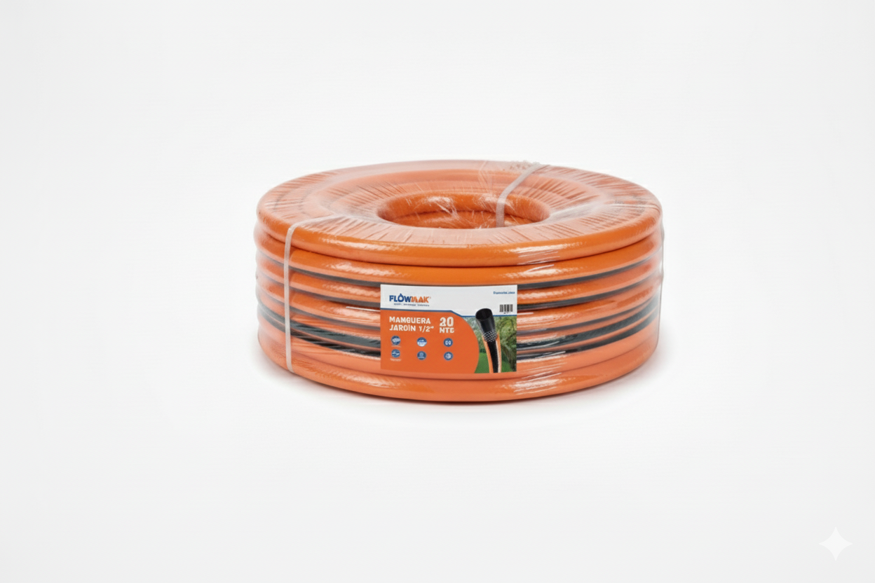 Manguera de Agua 1/2" Rollo 20 Metros Flowmak-1