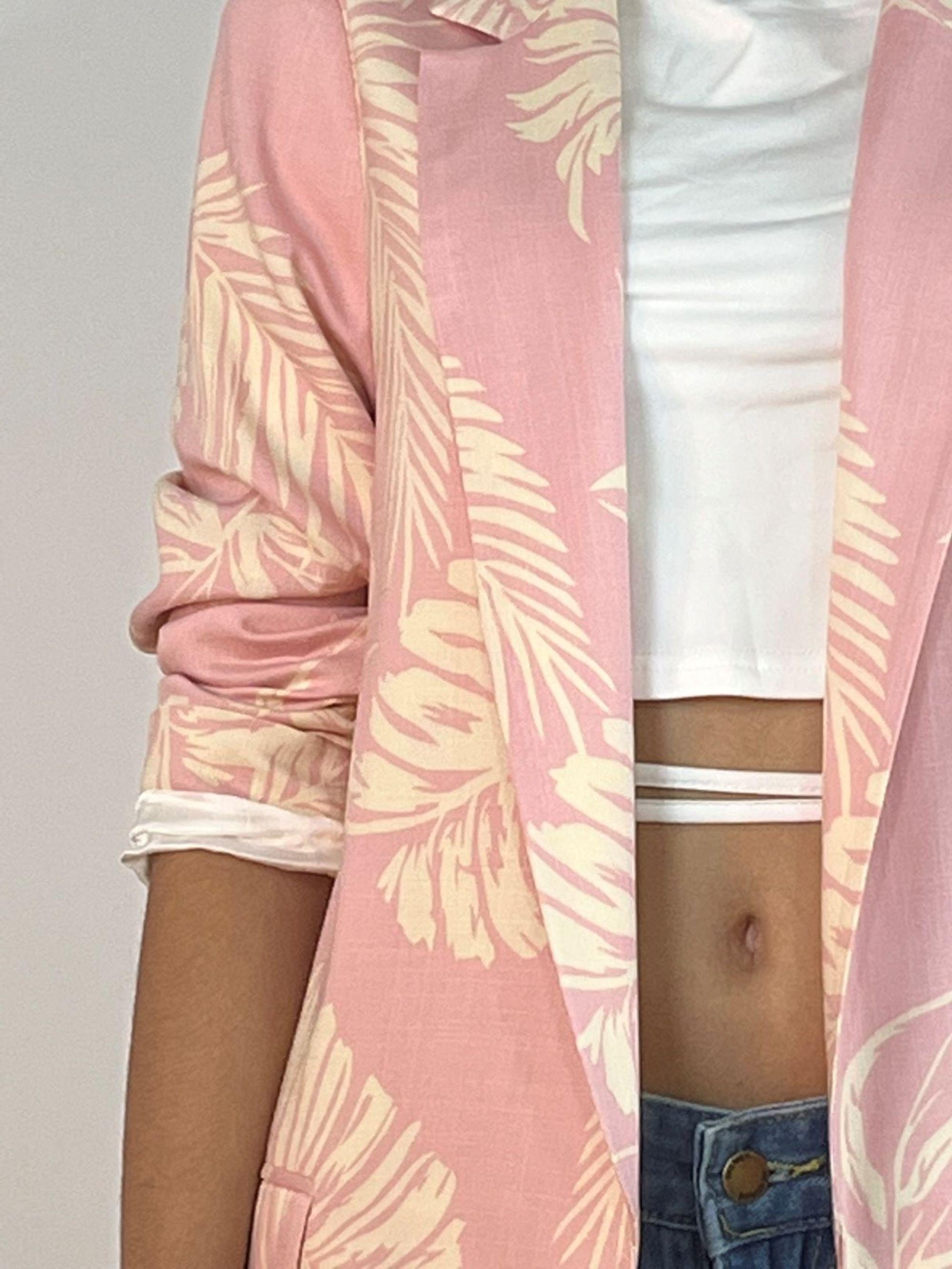 BLAZER RECTO ESTAMPADO -2