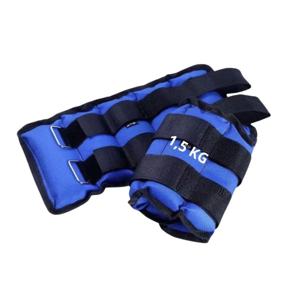 Pesas de Tobillo o Muñequera Set 2 de 1,5 Kilos (Total 3 kilos)-3