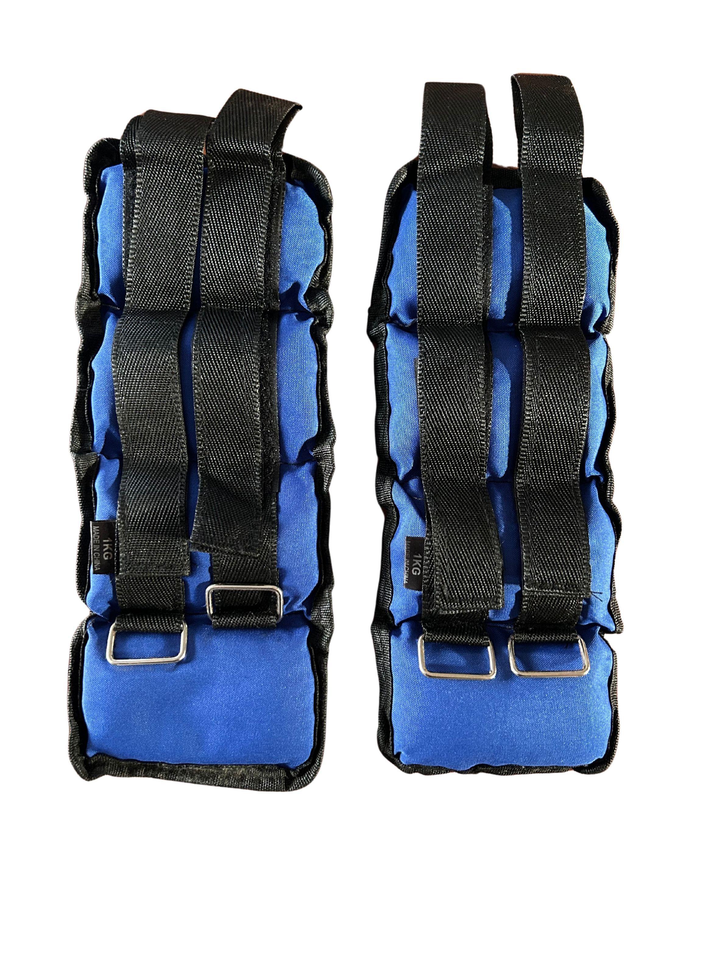 Pesas de Tobillo o Muñequera Set 2 de 1 Kilo (Total 2 kilos)-0