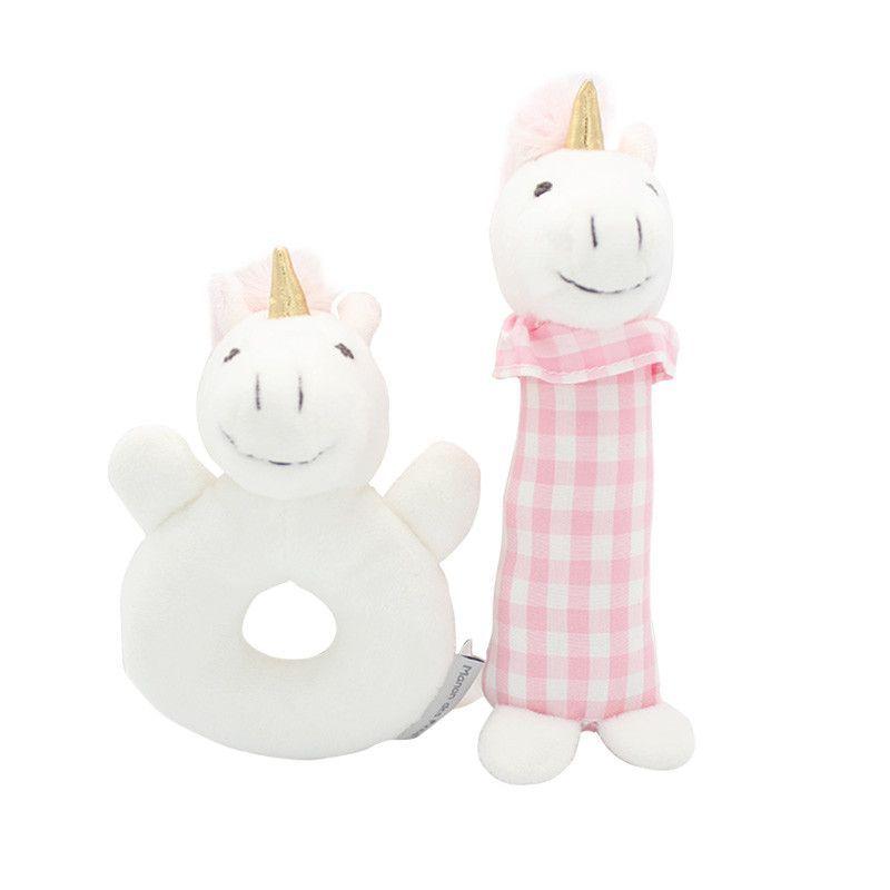 Pack sonajero unicornia cuadrille rosado-0