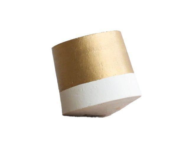 Jarrón dorado alto-0
