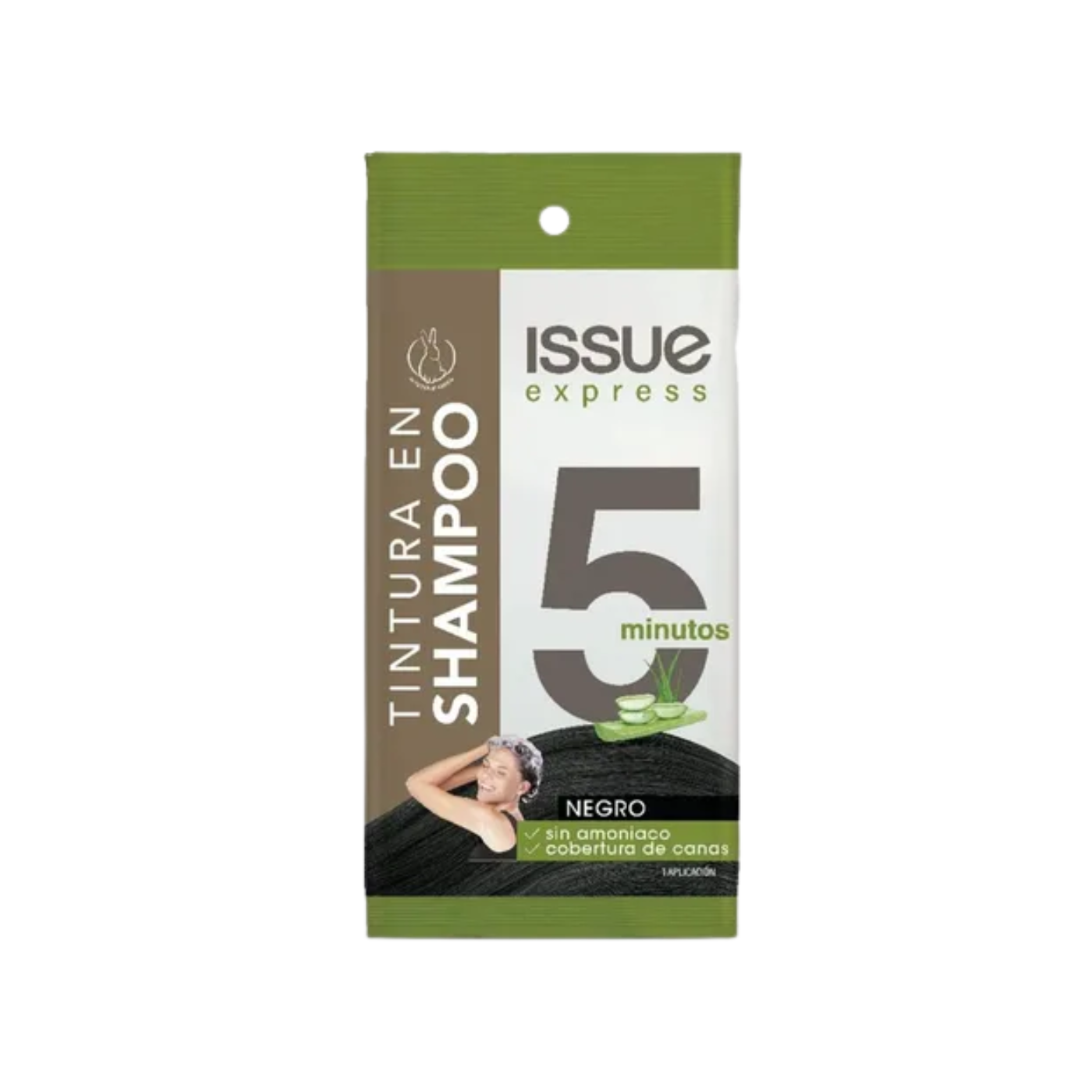 Tinte en Shampoo Negro Issue – Sachet-0