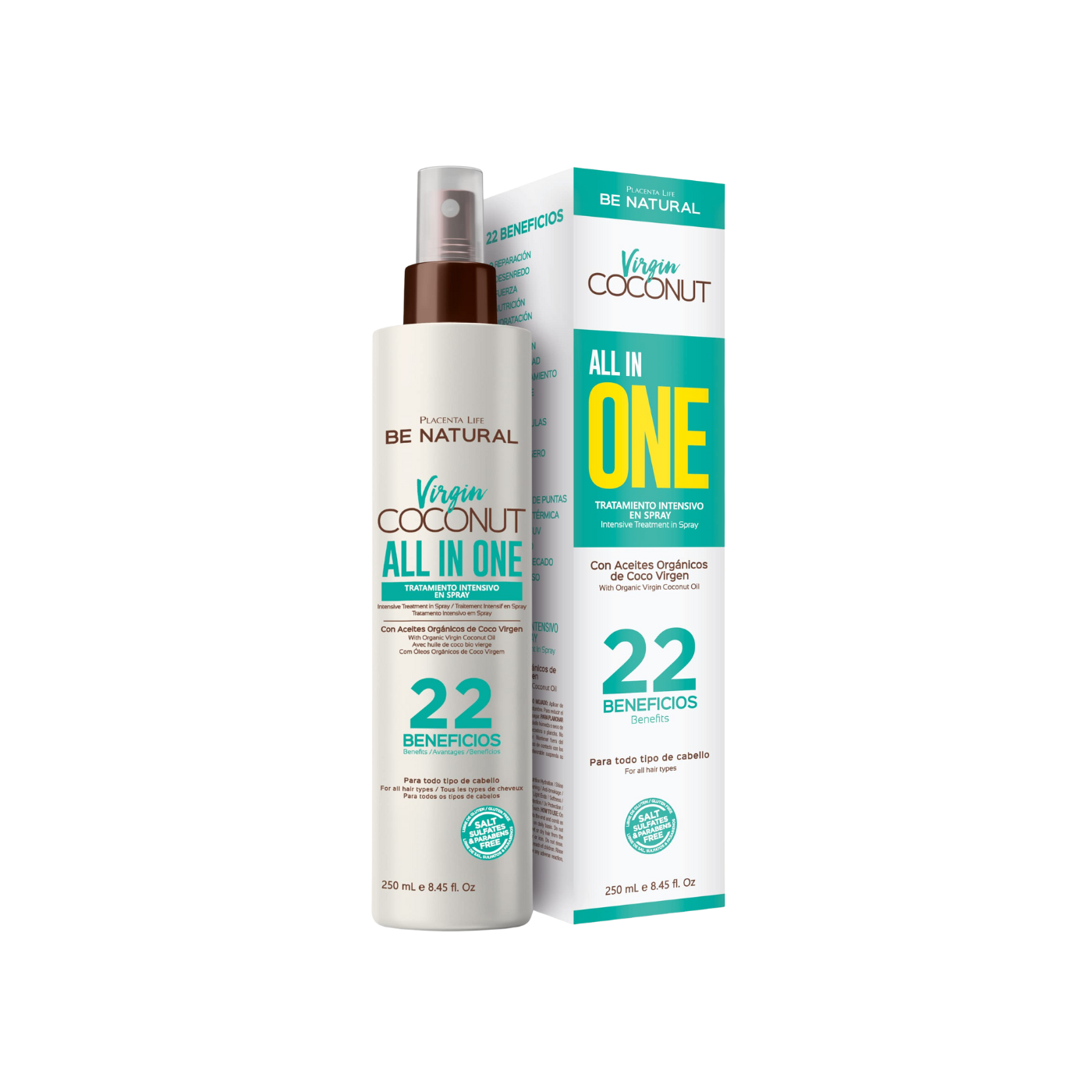 All in One Coco Be Natural 250 ml-0