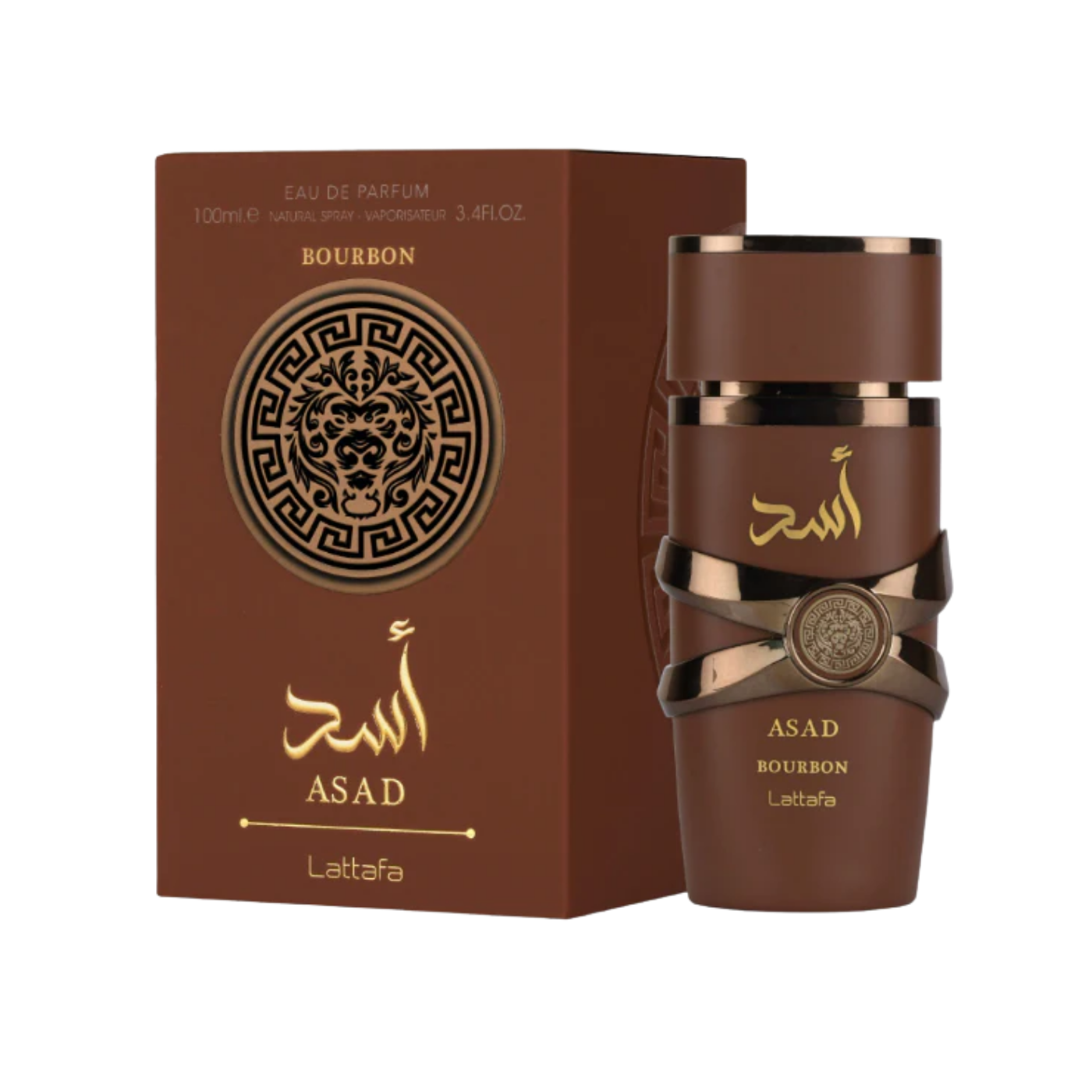 Lattafa Asad Bourbon EDP 100 ml – Hombre-0