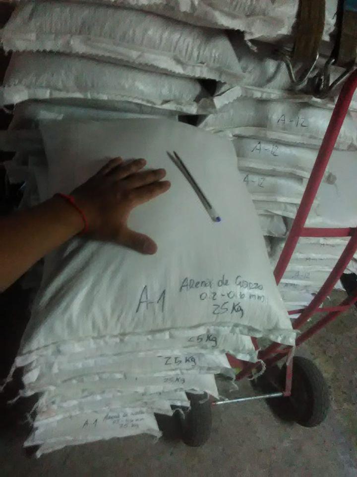 Arena para grabado de patentes en parabrisas-2