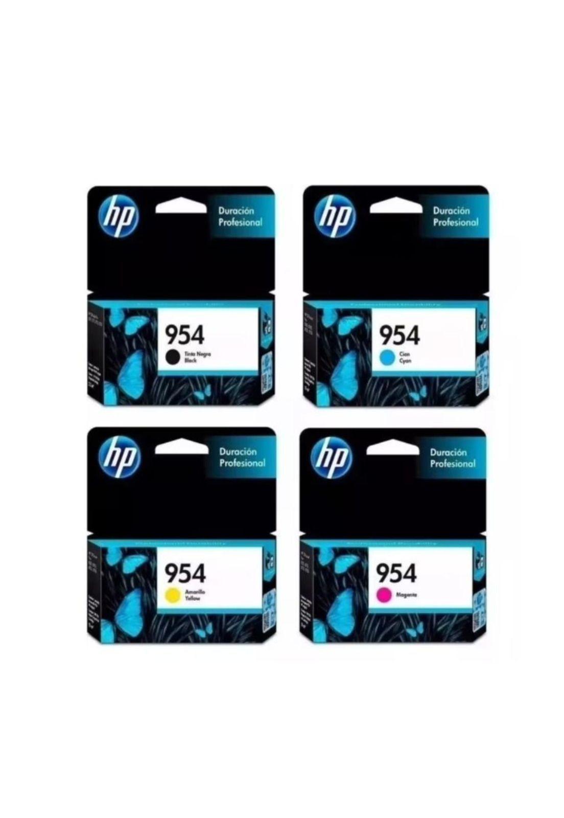 Pack de tintas HP originales 954 BK/C/M/Y-0