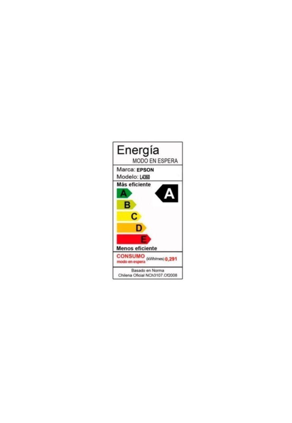 Epson Impresora EcoTank L4360 Multifuncional Wi-Fi Dúplex-6