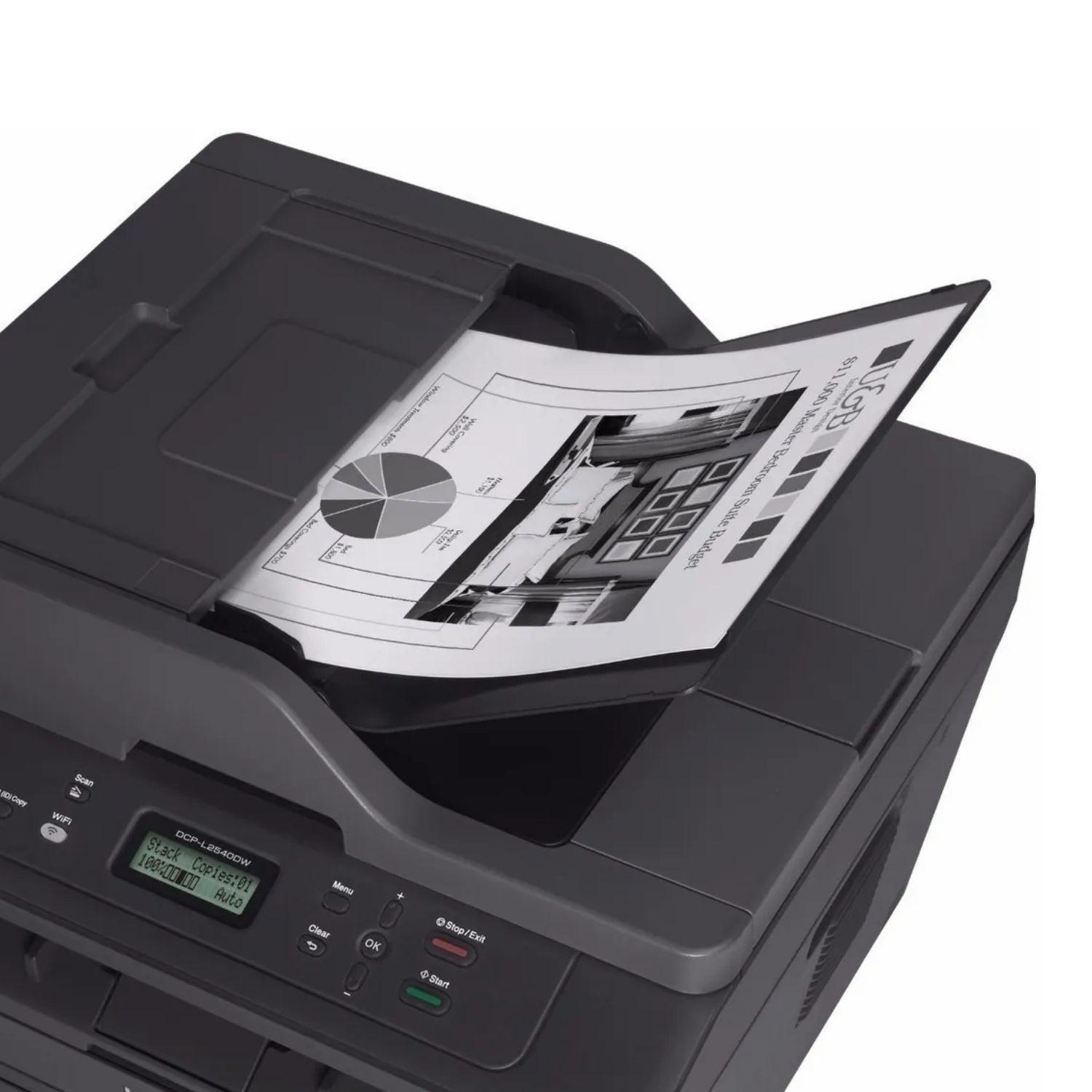 Impresora multifuncional dcp-l2540dw brother-5