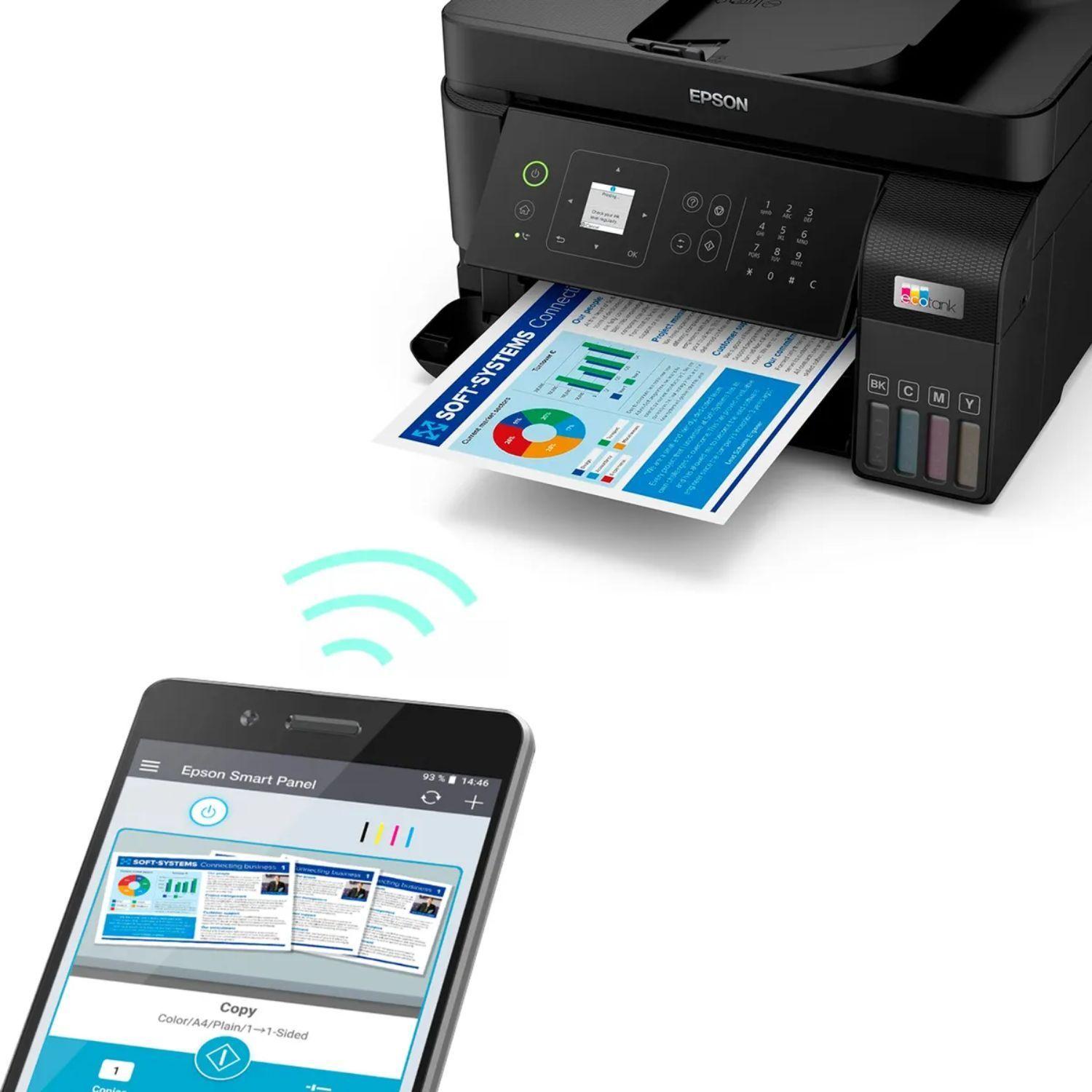 Impresora multifuncional Ecotank l5590 mas pelota futbol de regalo-2