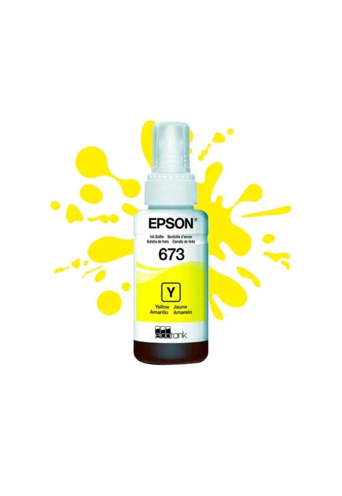 Botella de Tinta Epson T664 color Amarillo-2