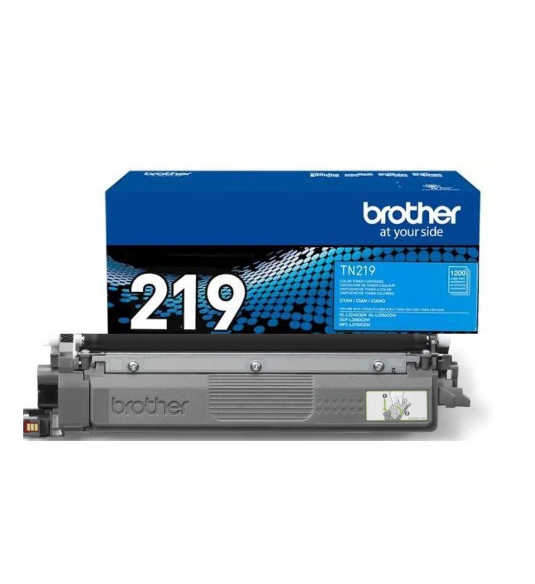 Pack Brother toner TN-219 4 colores TN219-1