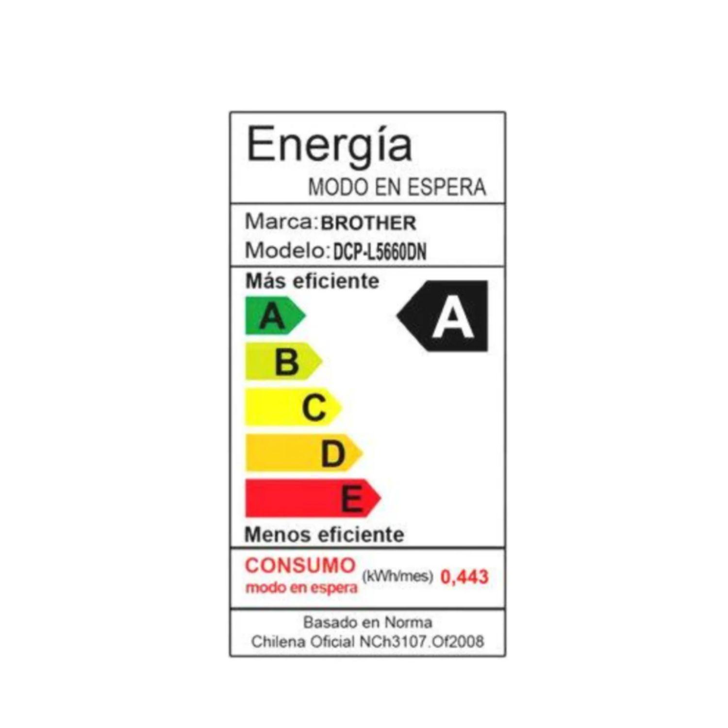 Impresora multifuncional láser brother dcp-l5660dn-4
