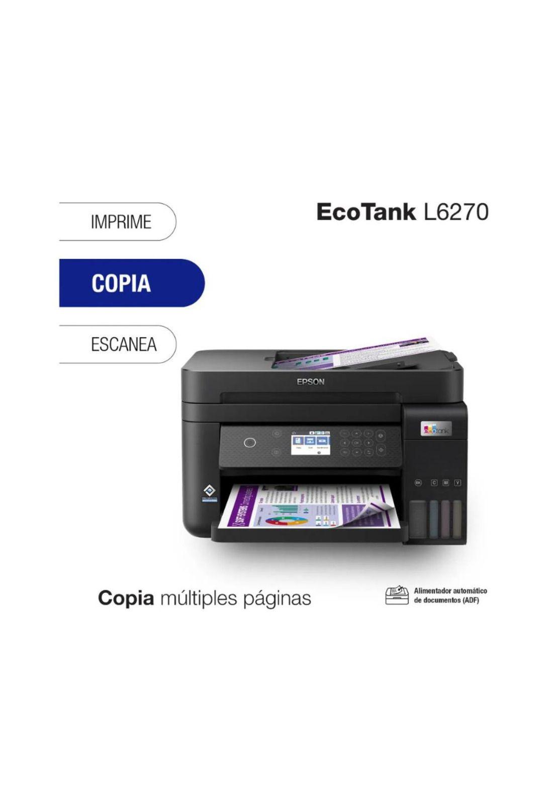 Impresora multifuncional epson ecotank l6270-4