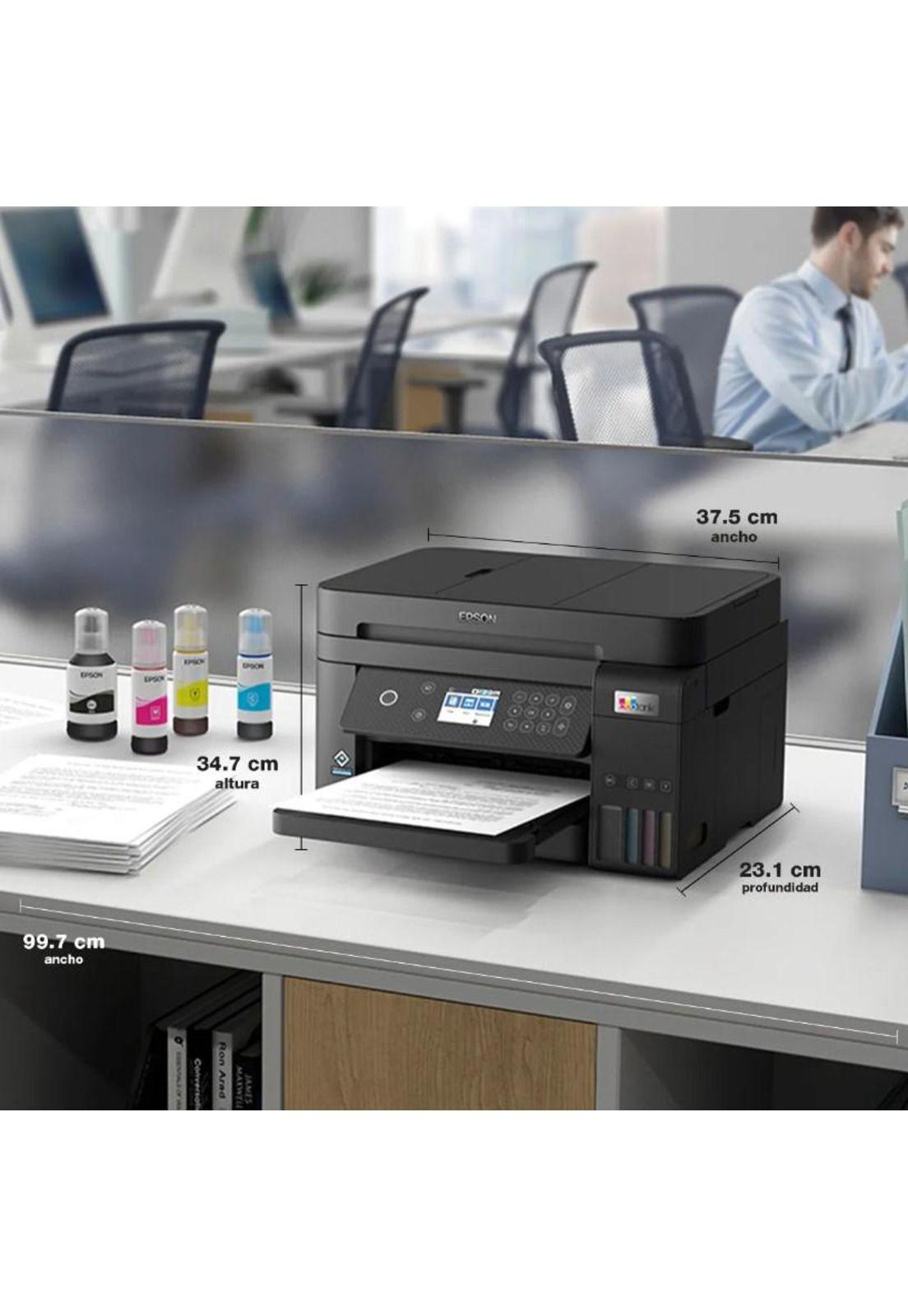 Impresora multifuncional epson ecotank l6270-6