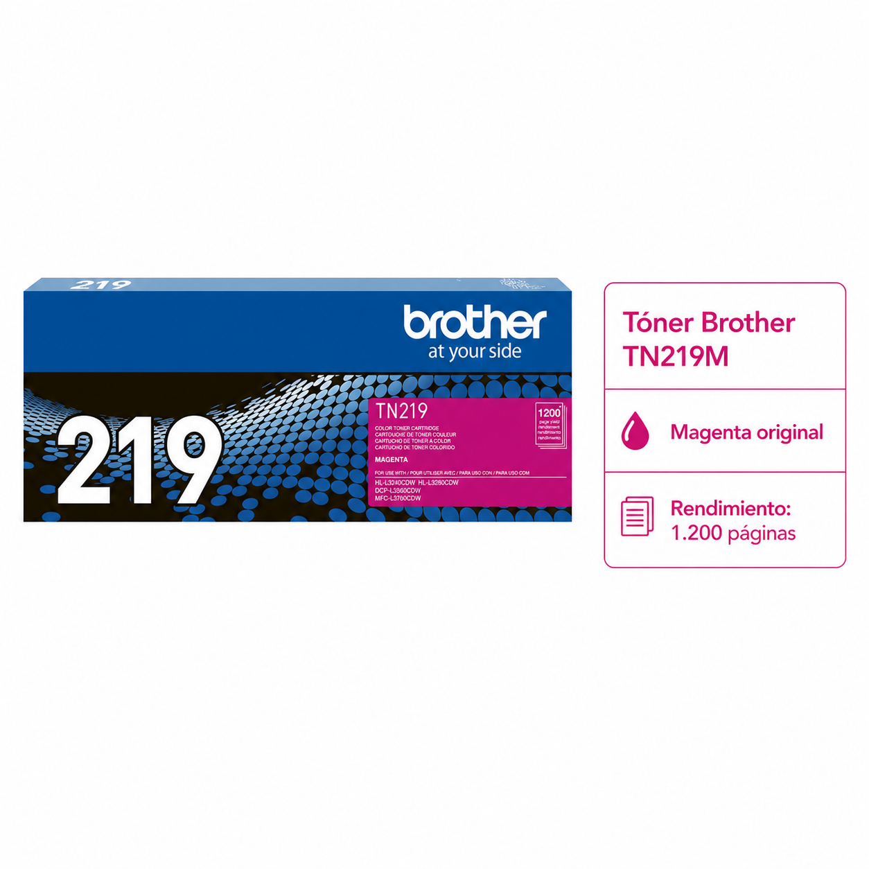 Brother toner TN-219 magenta TN219-3