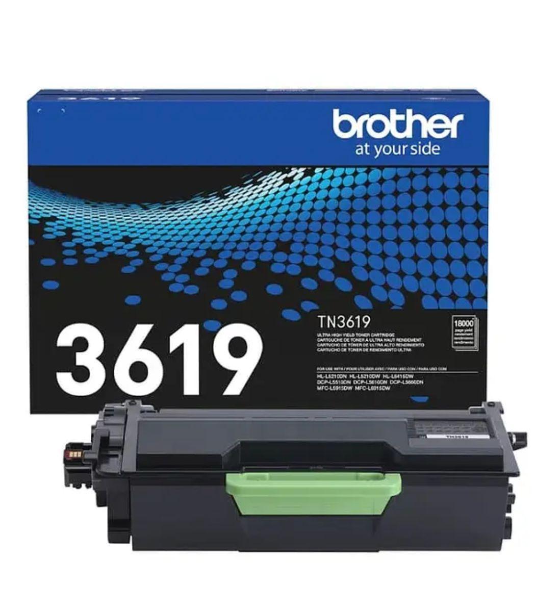Tóner Brother Tn 3619 Color Negro-2