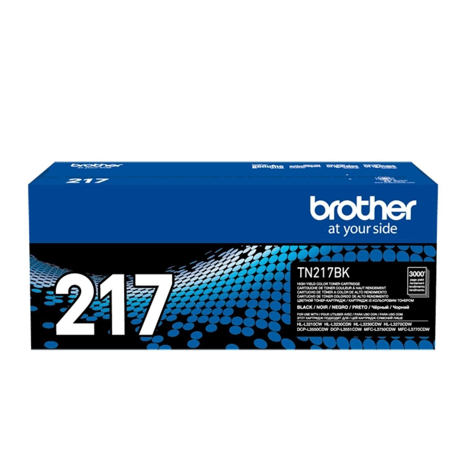 Pack de tóner brother TN-217 4 colores TN217-4