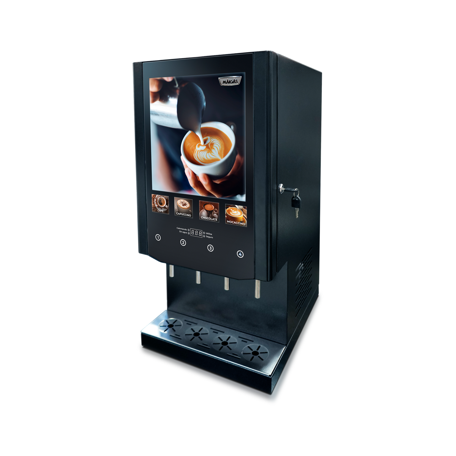 Máquina De Café 4 Sabores MAIGAS. Cód. 6EI330-2