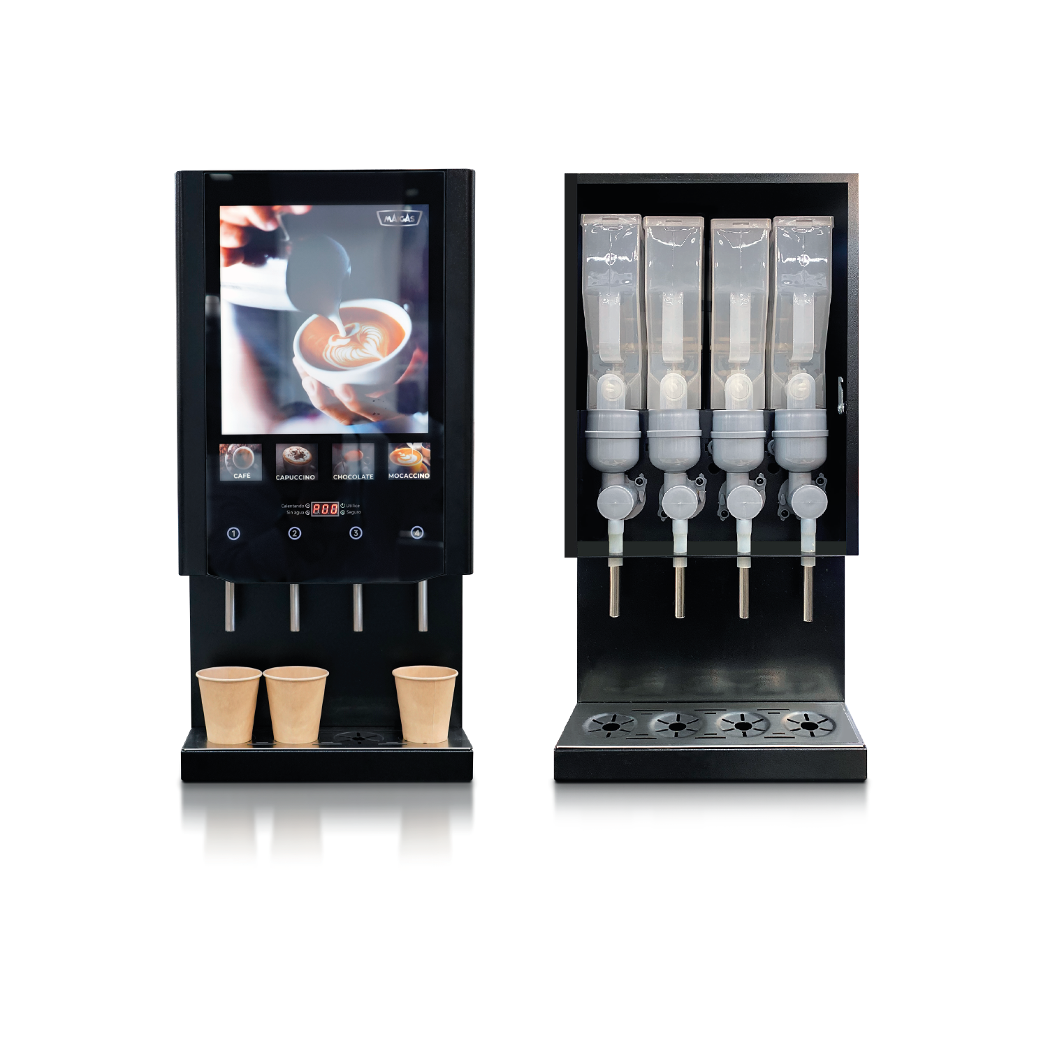 Máquina De Café 4 Sabores MAIGAS. Cód. 6EI330-3