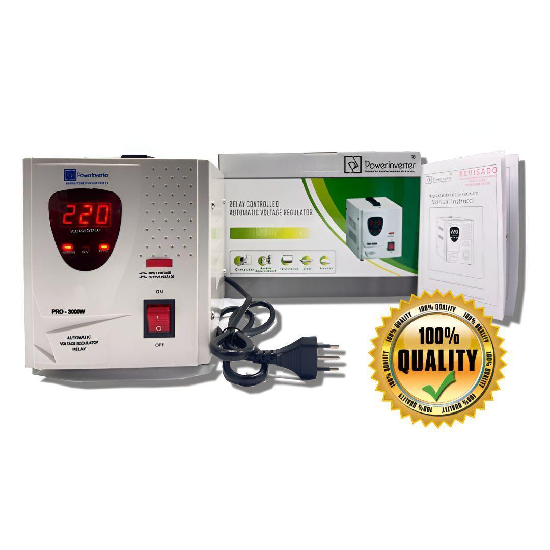 Regulador Estabilizador 3000w 220vac Rele Avr 80 270vac-2