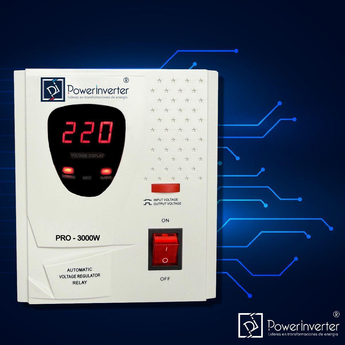 Regulador Estabilizador 3000w 220vac Rele Avr 80 270vac-4