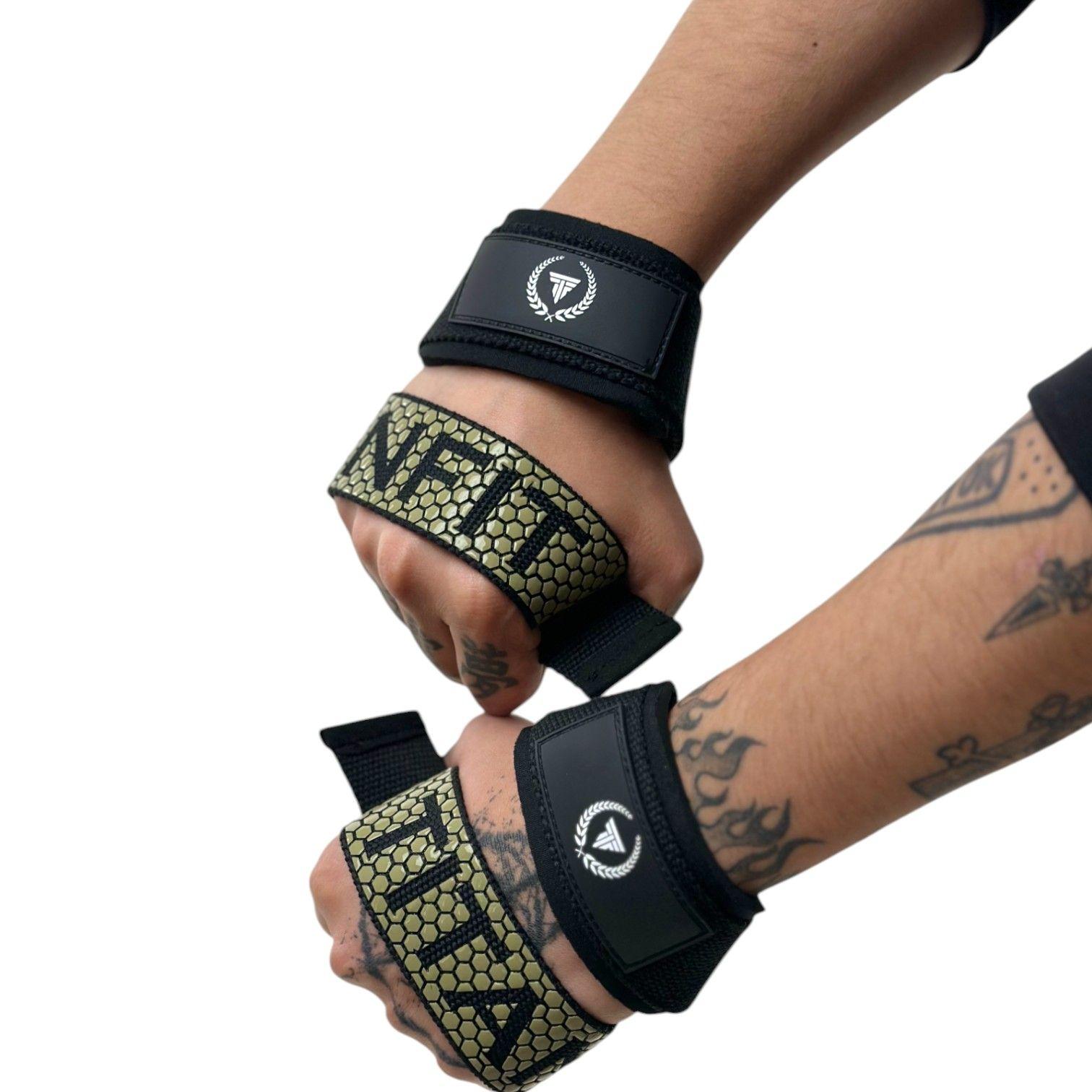 Straps deportivo levantamiento pesas Dory Dorado -2