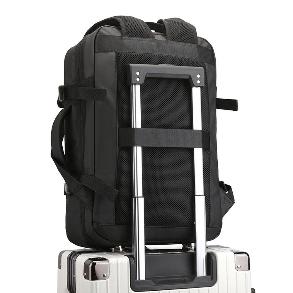 Mochila viaje expandible 39L Metis ELITE Negra-9