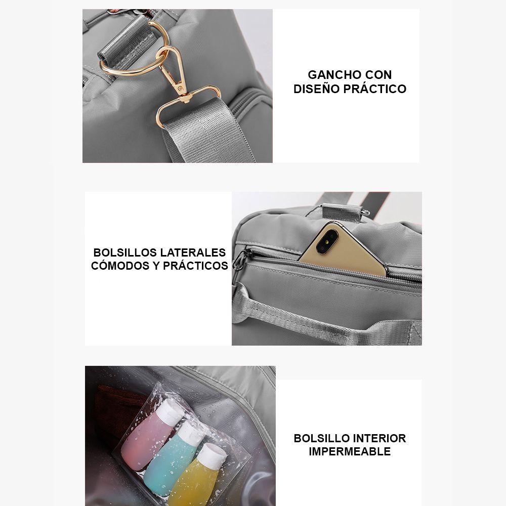 Bolso deportivo 29L Artemisa Gris-3