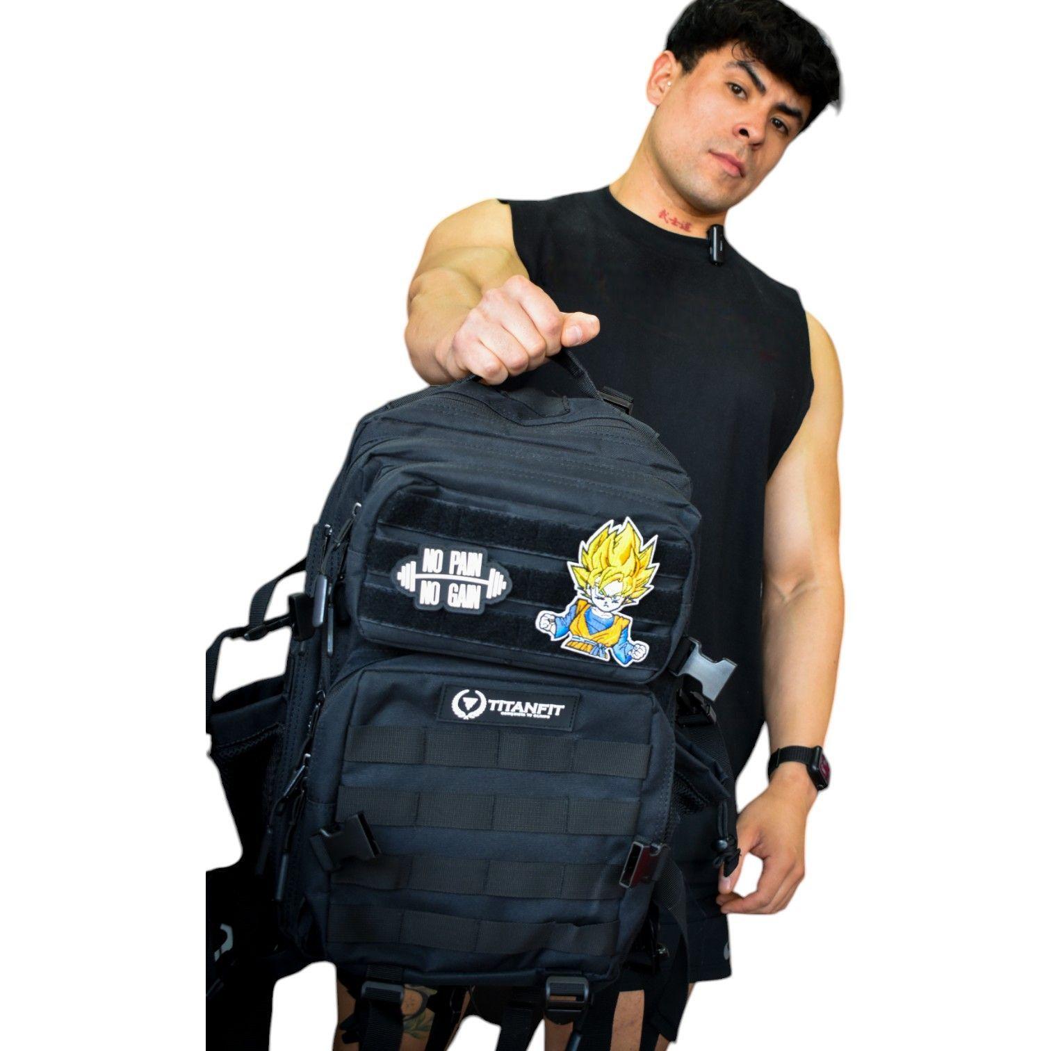 Mochila Tactica 45L Alpha Negra-2