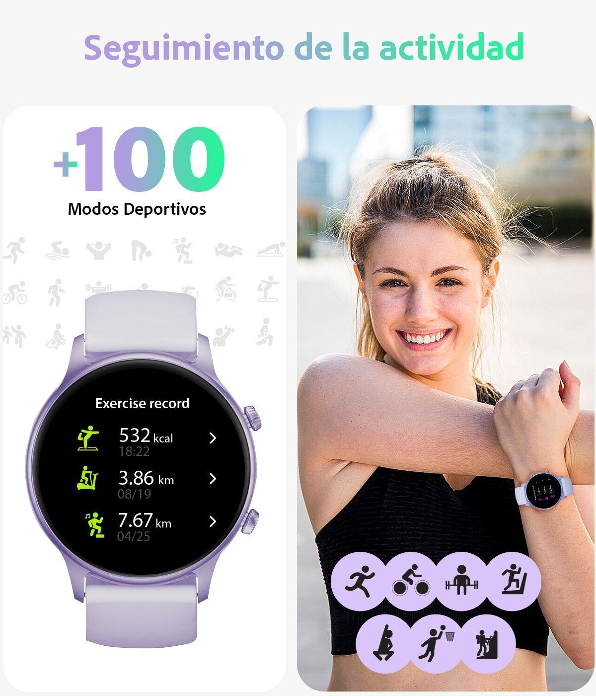 Smart watch Mujer Sweet ultra Reloj Inteligente iOS-Android-1