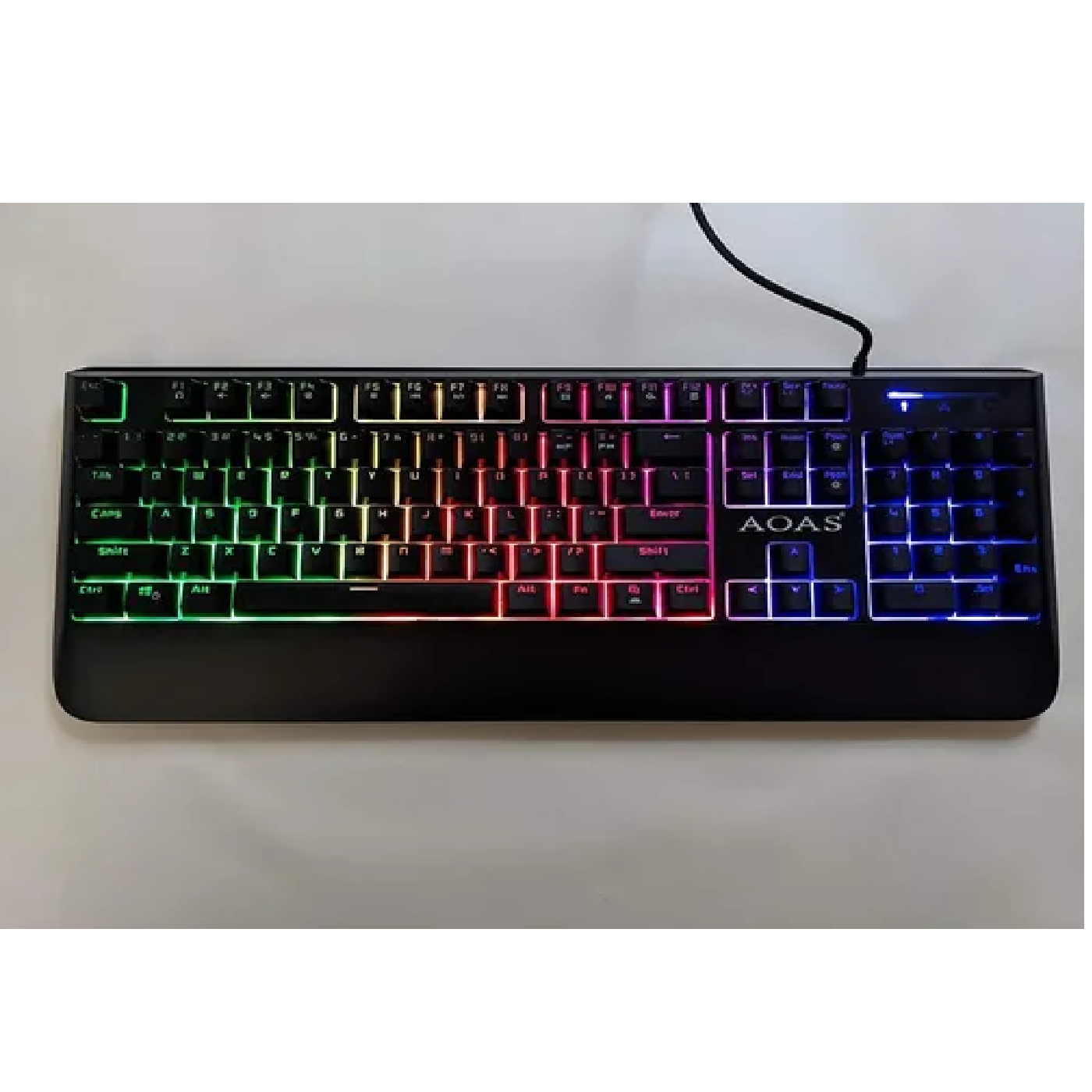 Teclado Gamer Mecánico Redragon Retroiluminado RGB K552 Kumara Negro-2