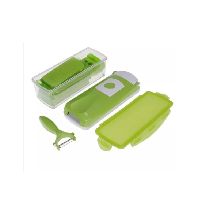 Cortador Rallador Picador Multiuso De Frutas Y Verduras 12 piezas-3